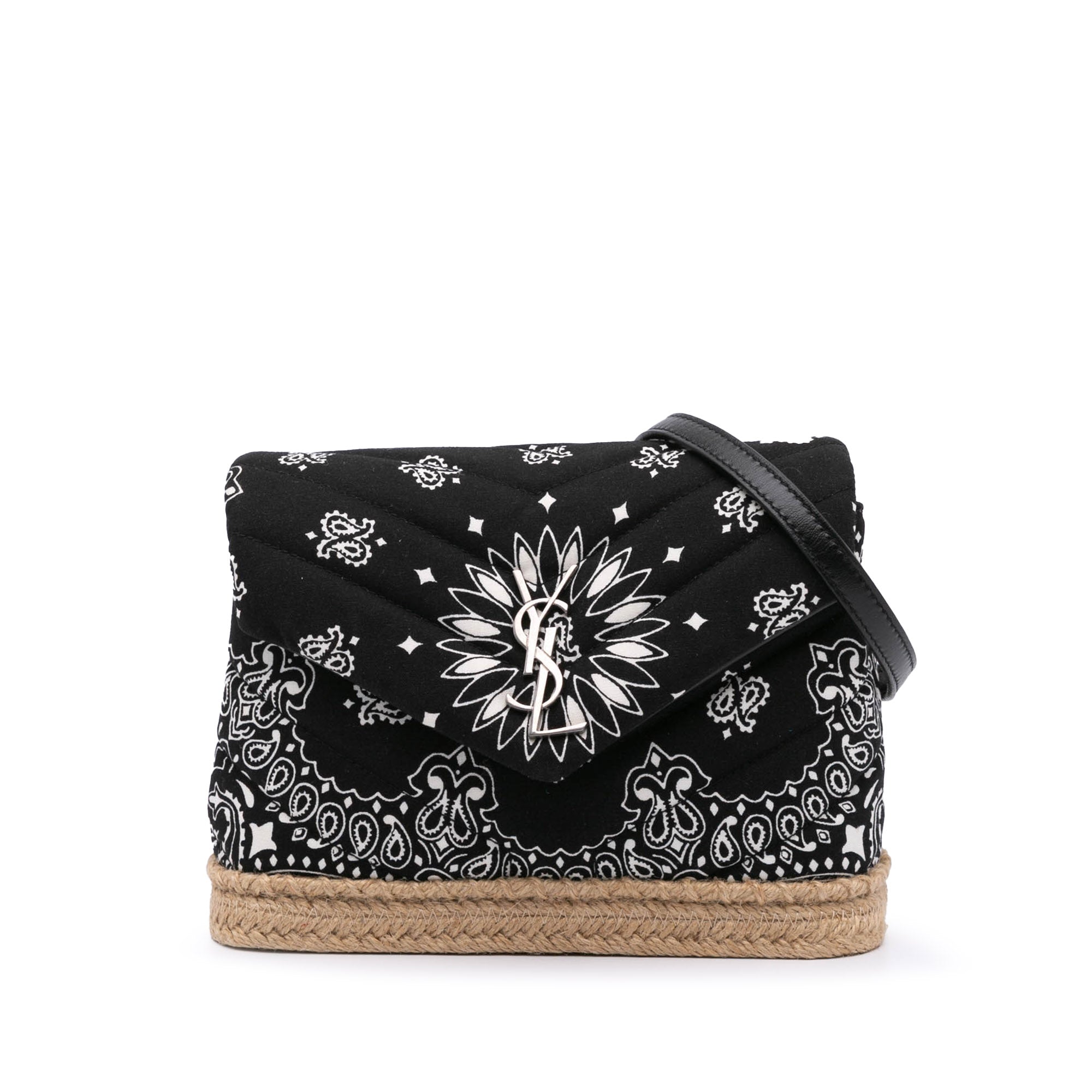 Toy Matelasse Cotton Bandana Print Monogram LouLou Crossbody - Image 1