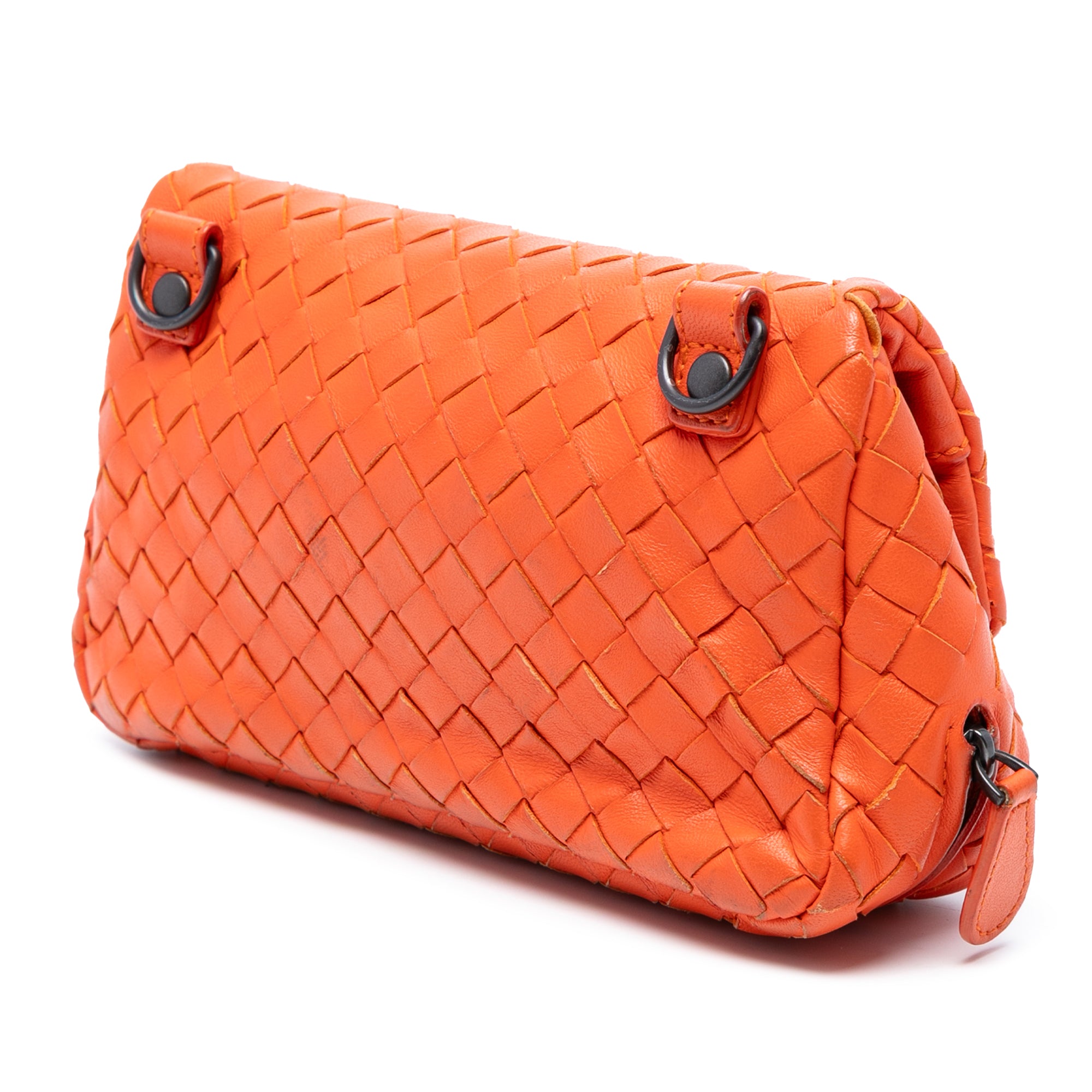 Mini Nappa Intrecciato Expandable Chain Flap Crossbody - Image 2