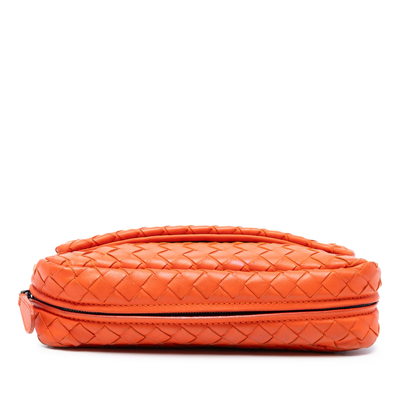Mini Nappa Intrecciato Expandable Chain Flap Crossbody - Image 3