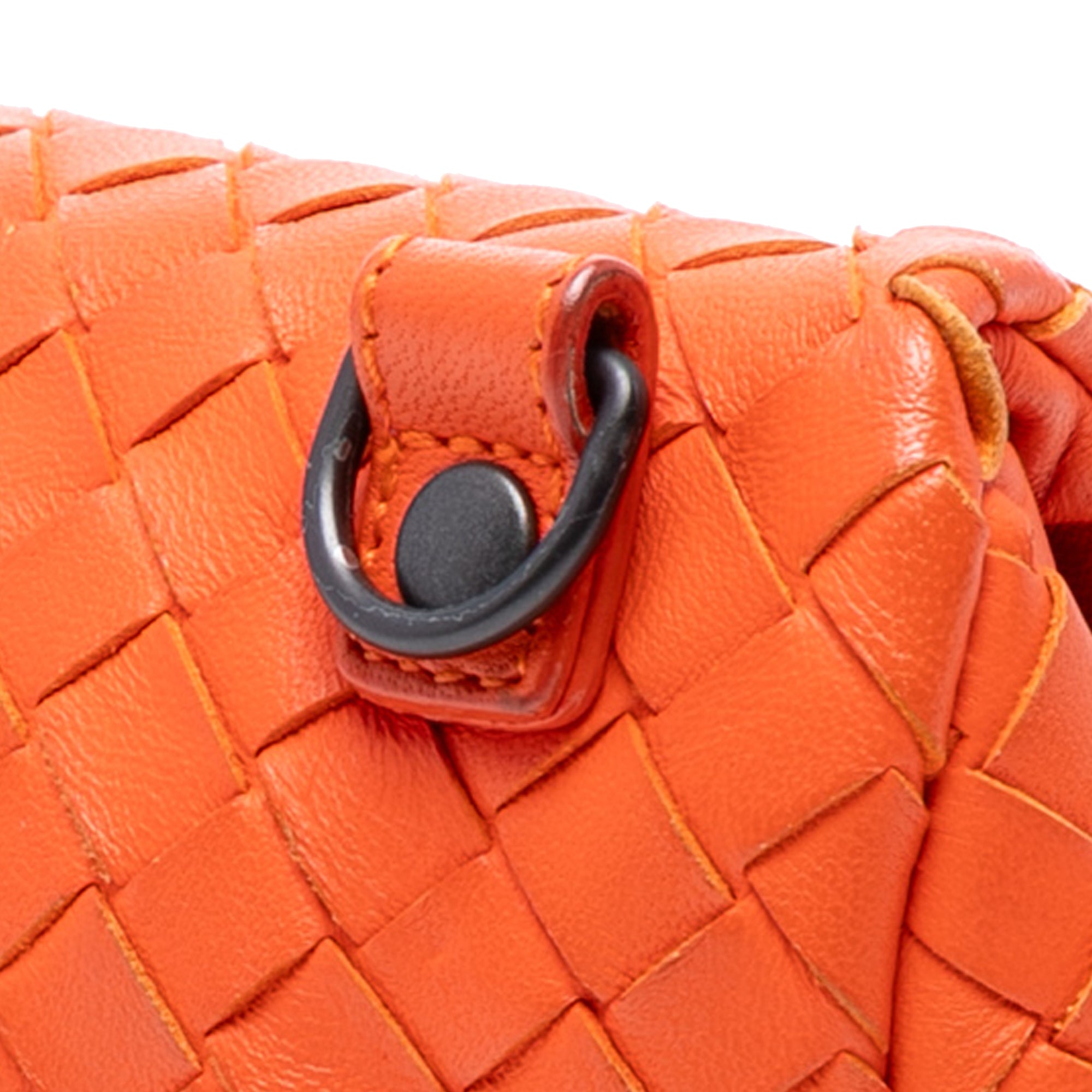 Mini Nappa Intrecciato Expandable Chain Flap Crossbody - Image 6