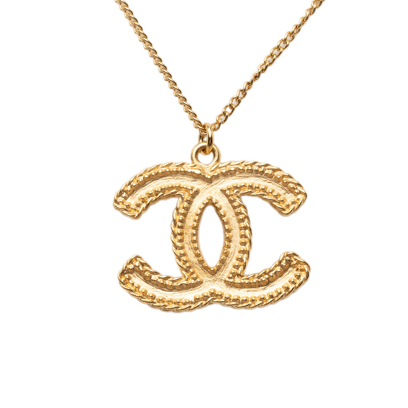 CC Gold Plated Pendant Necklace - Image 3