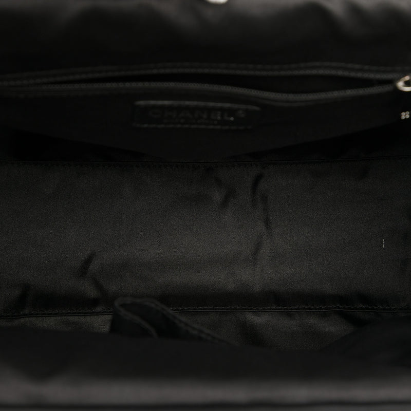 CC Check Embossed Velvet Belted Side Frame Bag - Image 4