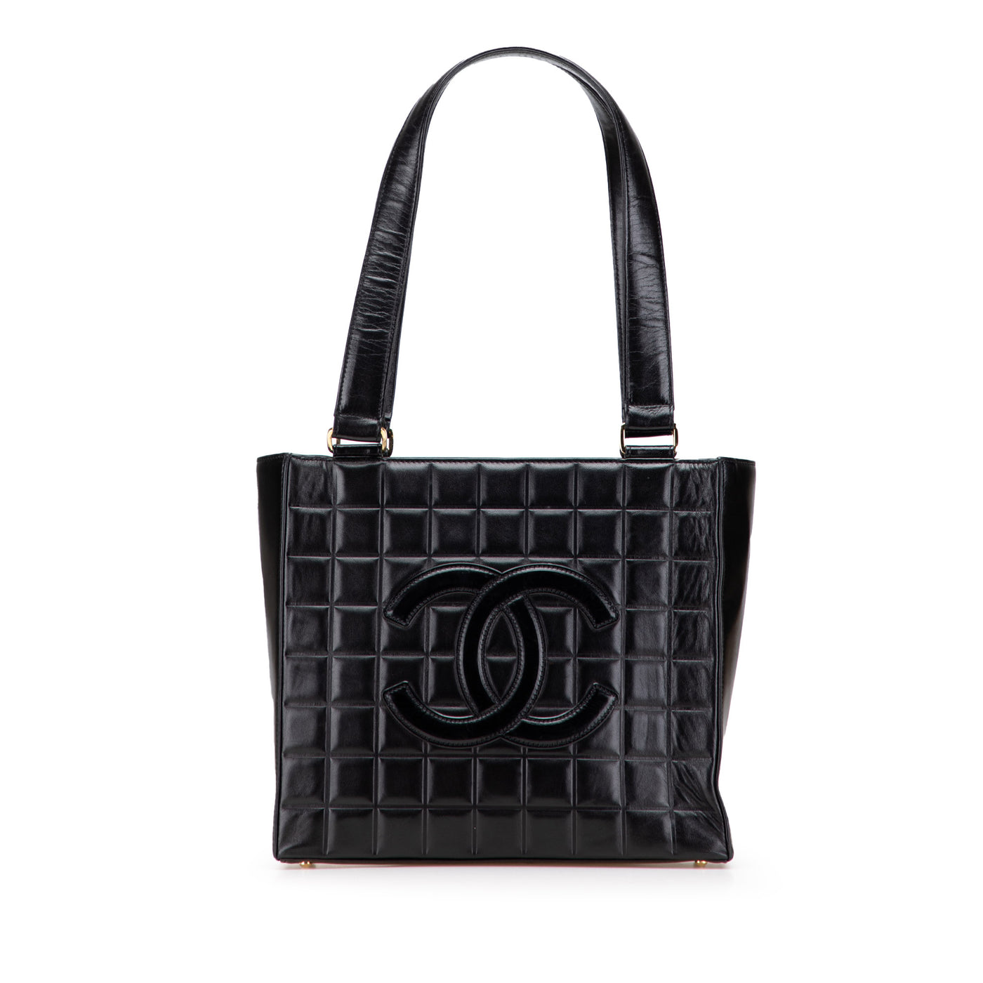 CC Choco Bar Lambskin Tote - Image 1