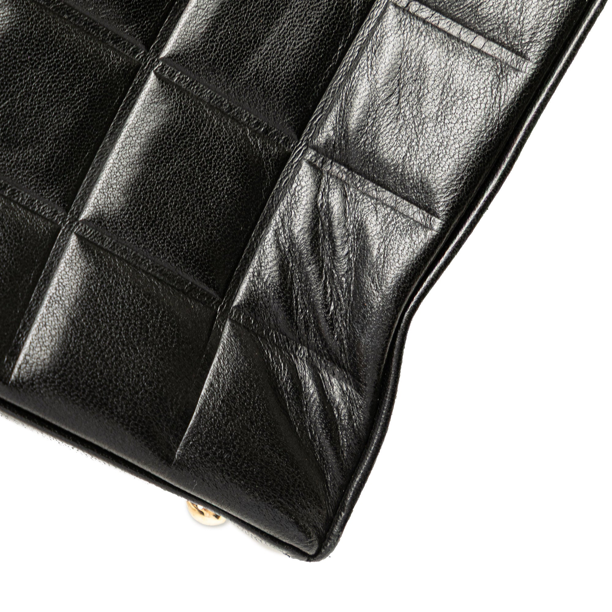 CC Choco Bar Lambskin Tote - Image 8