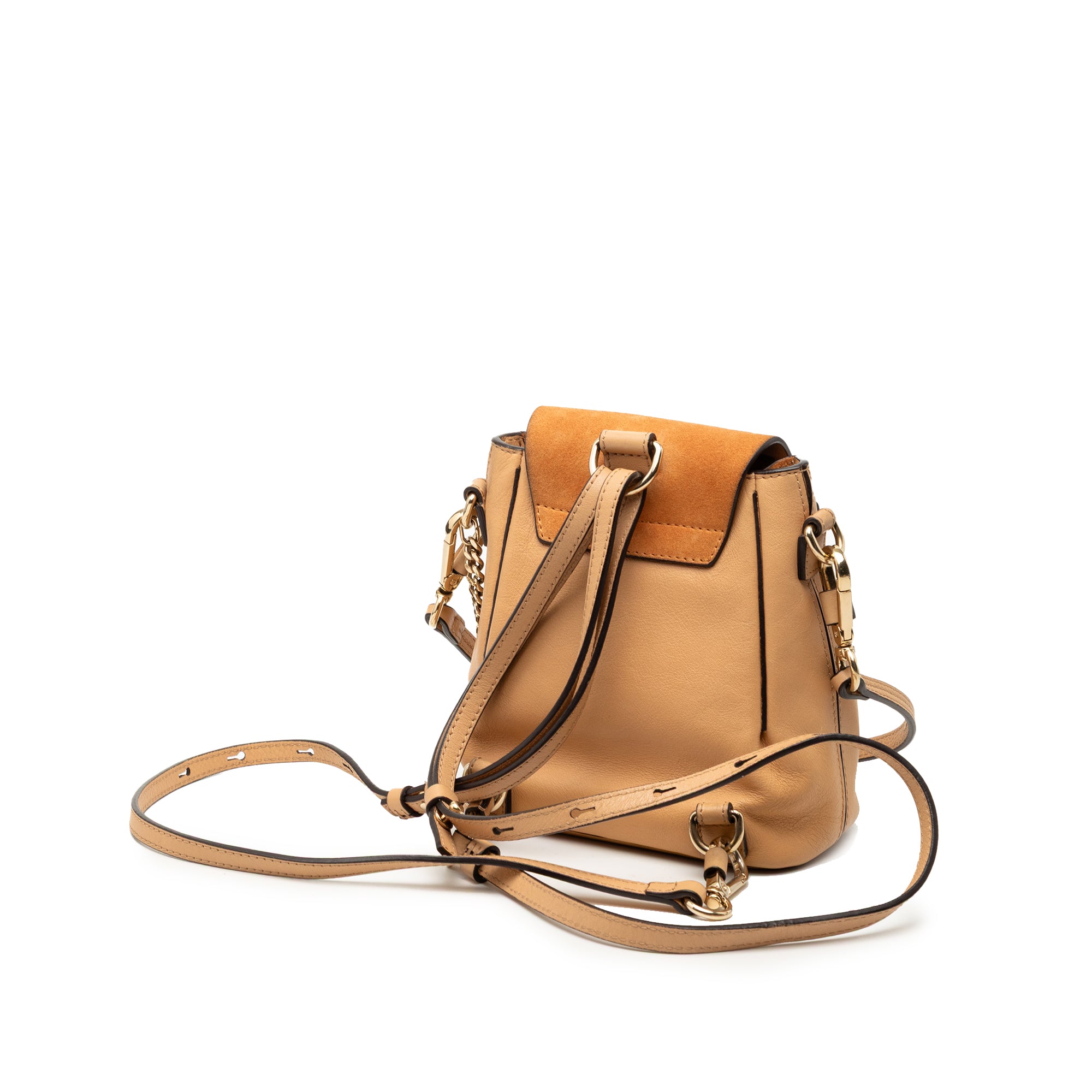 Mini Calfskin and Suede Faye Backpack - Image 2