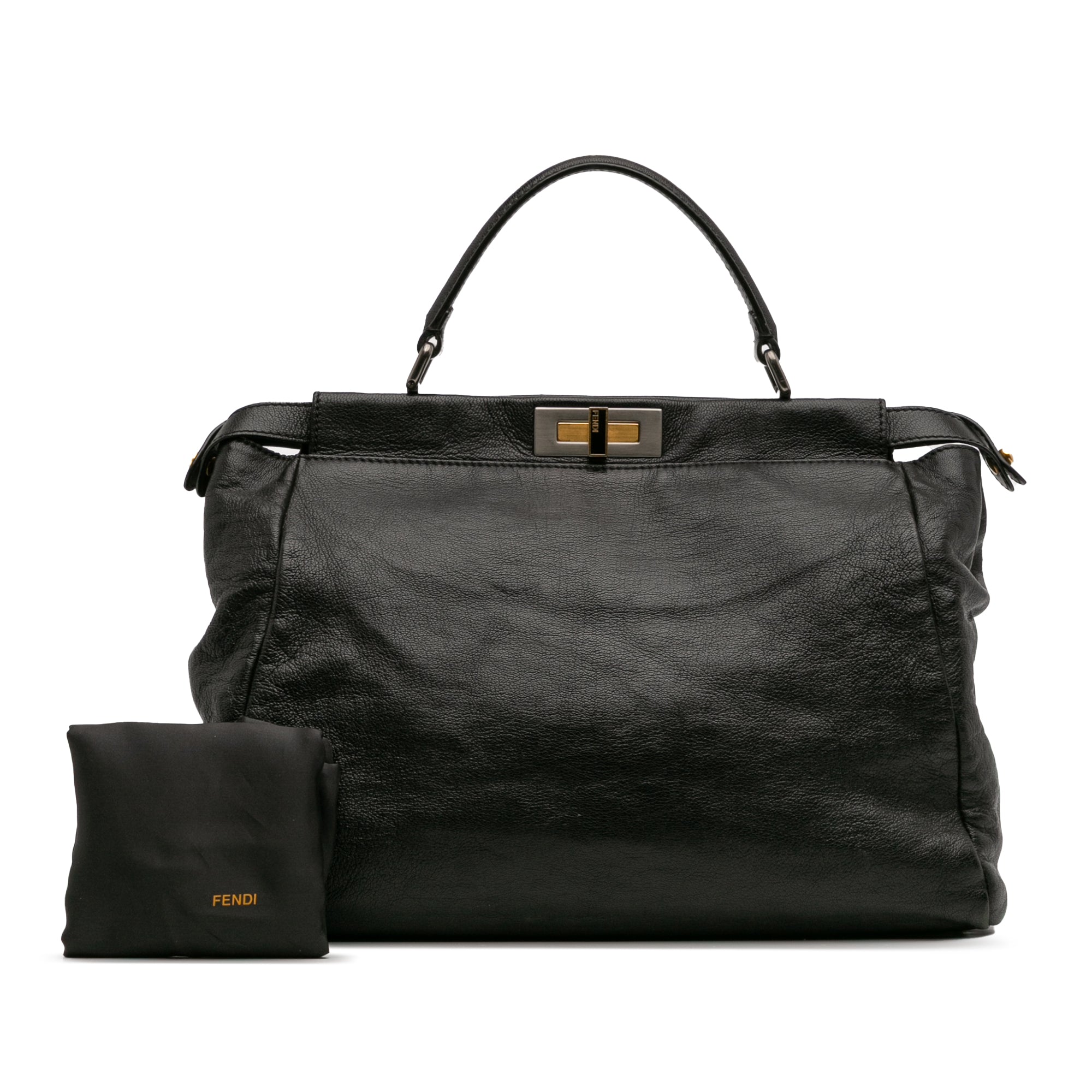Large Goatskin Peekaboo Iconic Satchel - Image 13