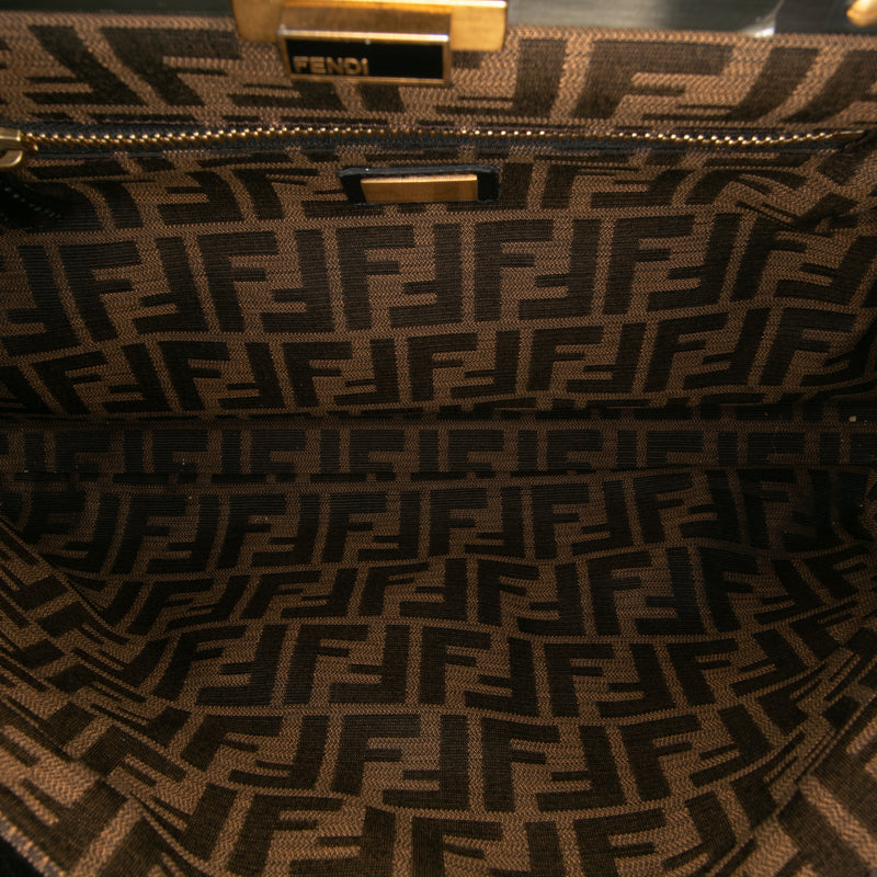 Large Goatskin Peekaboo Iconic Satchel - Image 4
