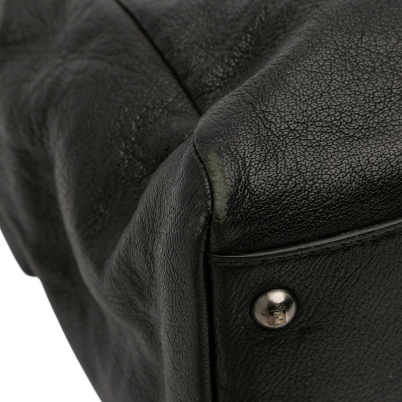 Large Goatskin Peekaboo Iconic Satchel - Image 8