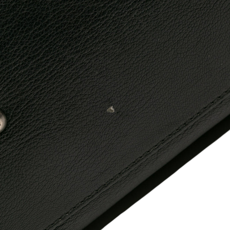 Large Goatskin Peekaboo Iconic Satchel - Image 9