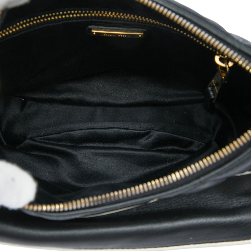 Matelasse Tricolor Nappa Rider Shoulder Bag - Image 4