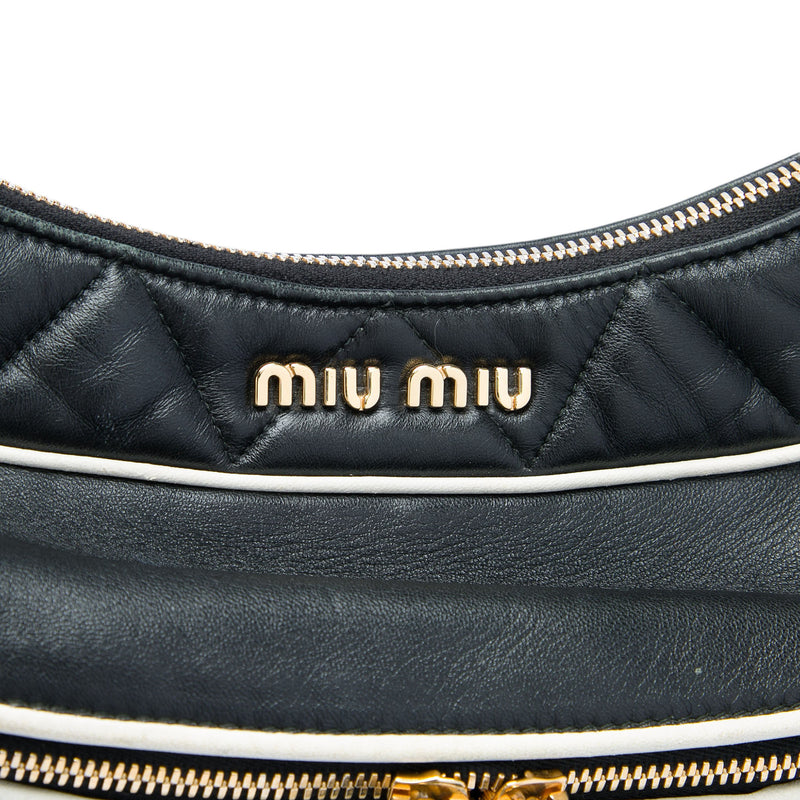 Matelasse Tricolor Nappa Rider Shoulder Bag - Image 5