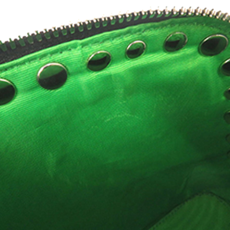 Mini Studded Dollar Calfskin Bamboo Diana Dome Satchel - Image 7