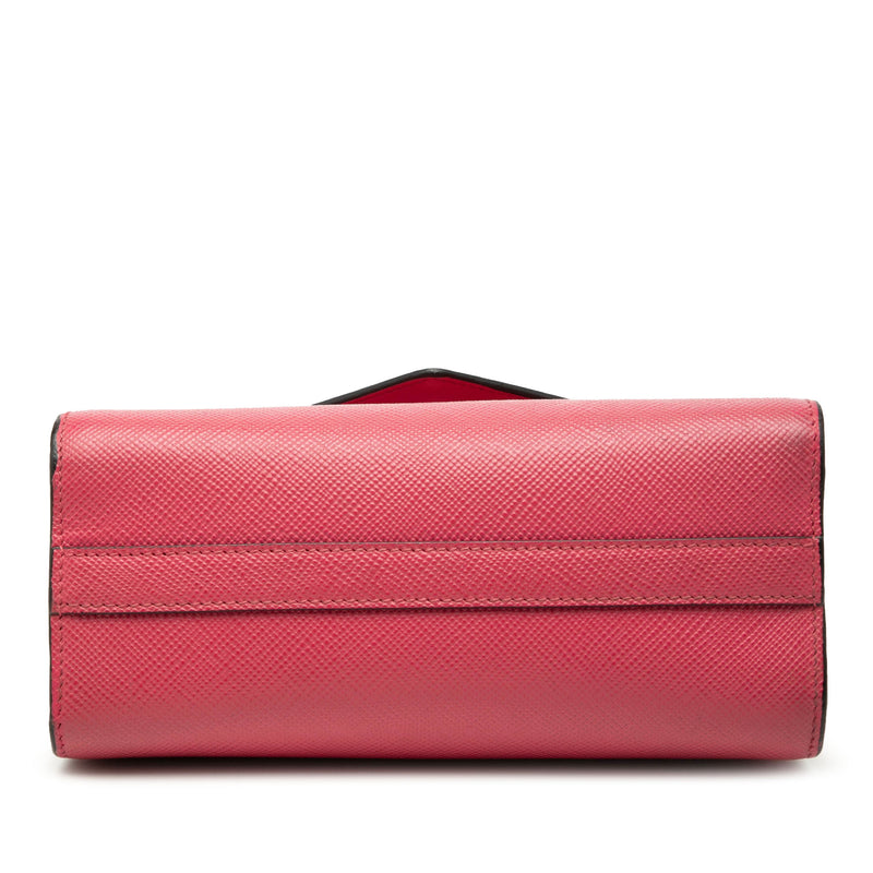 Saffiano Cuir Monochrome Envelope Crossbody - Image 3