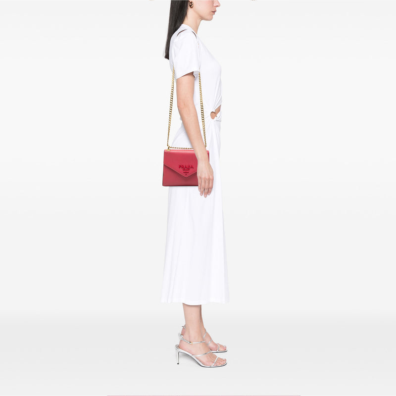 Saffiano Cuir Monochrome Envelope Crossbody - Image 6