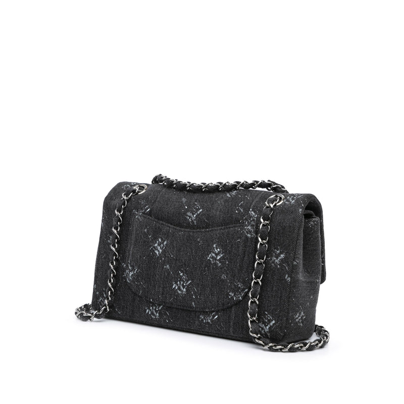 Medium Denim Double Flap - Image 2