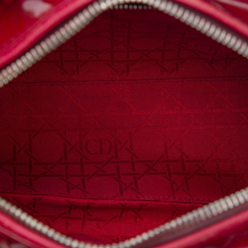 Medium Patent Cannage Lady Dior - Image 4