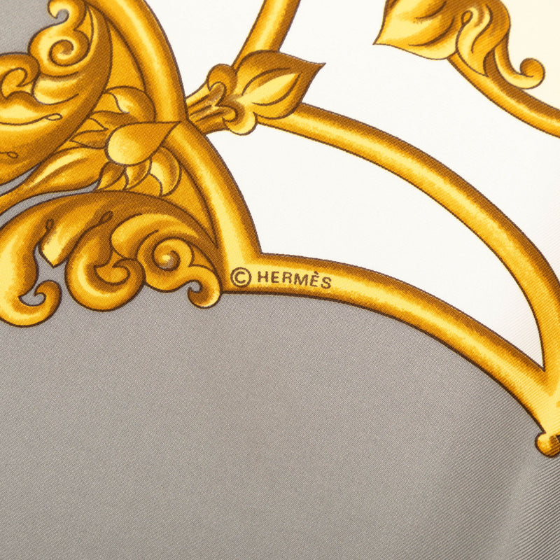 Les Chevaux des Moghols Silk Scarf 90 - Image 8