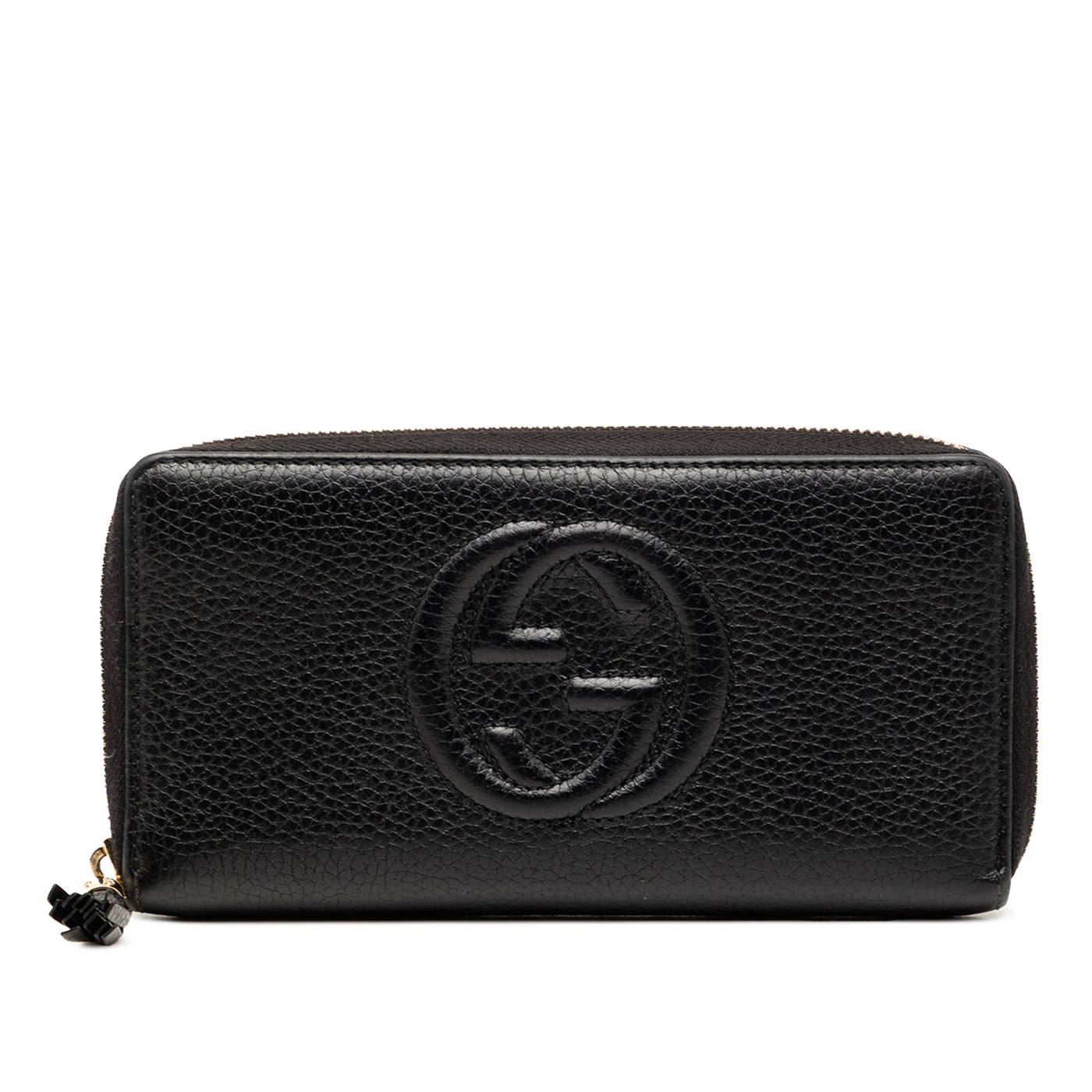 Grained Calfskin Soho Zip Around Wallet - Image 1