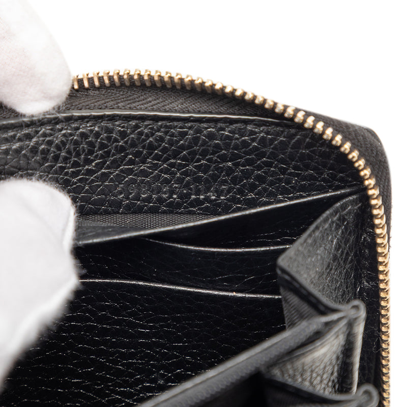 Grained Calfskin Soho Zip Around Wallet - Image 6