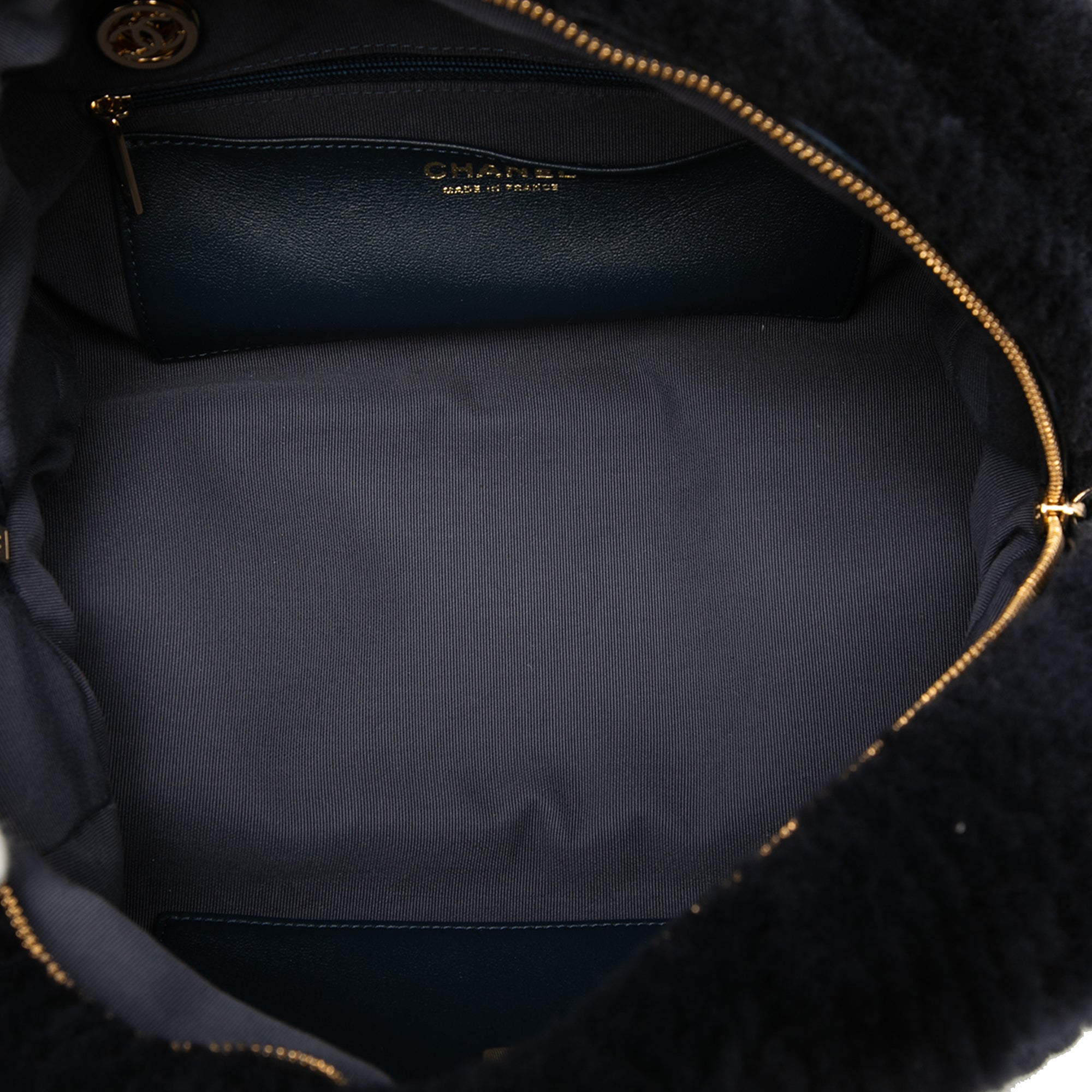 Coco Neigh Large Quilted Shearling Bowling Bag - Image 4