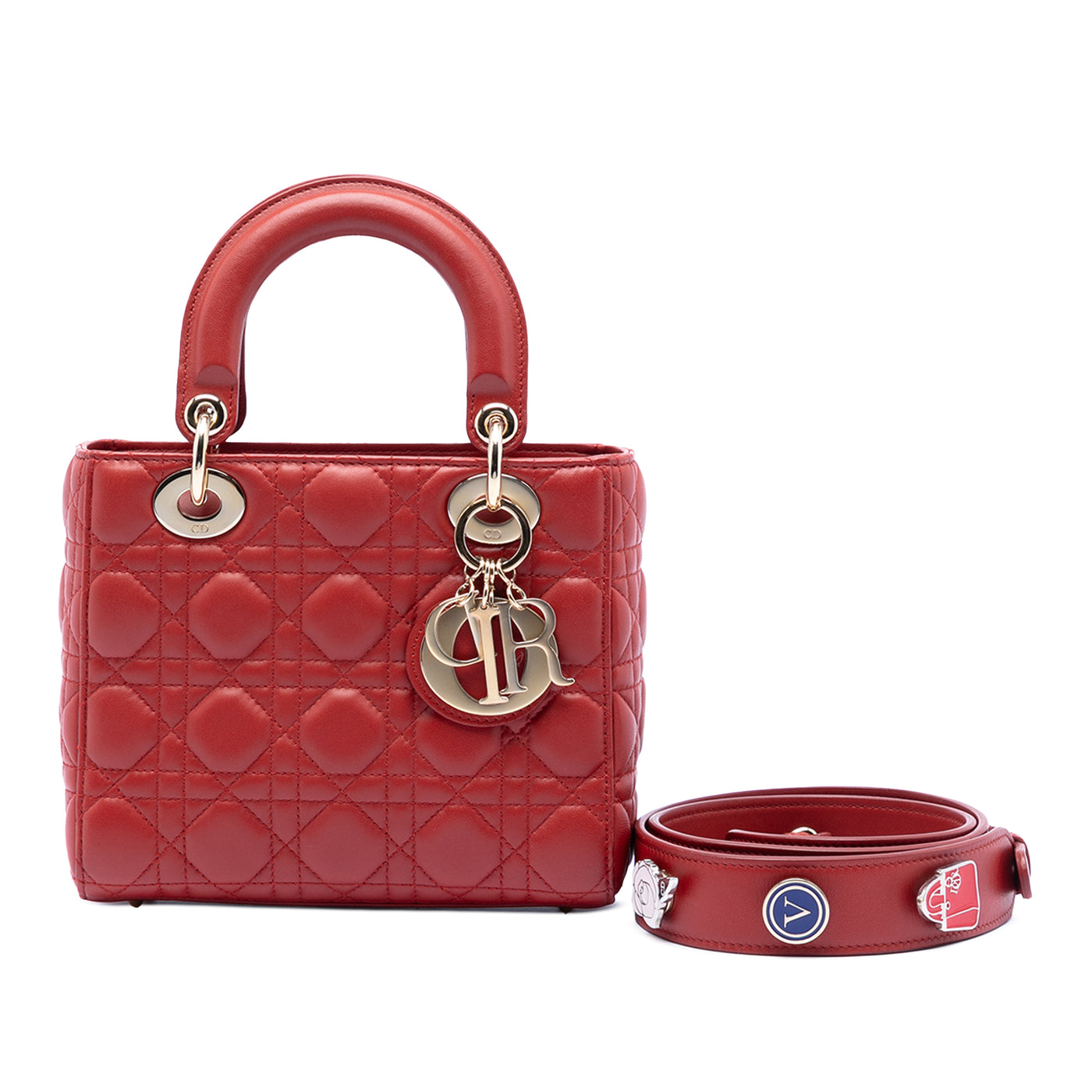 Small Lambskin Cannage My ABCDior Lady Dior - Image 1