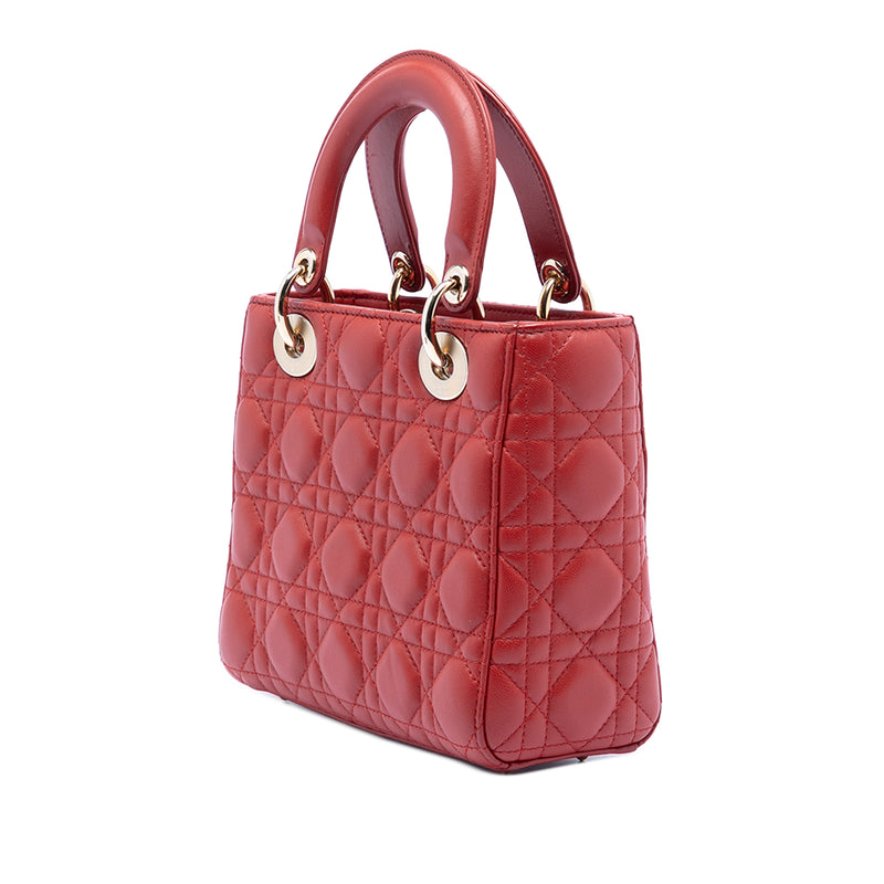 Small Lambskin Cannage My ABCDior Lady Dior - Image 2