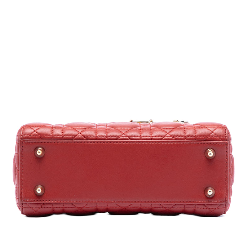 Small Lambskin Cannage My ABCDior Lady Dior - Image 3