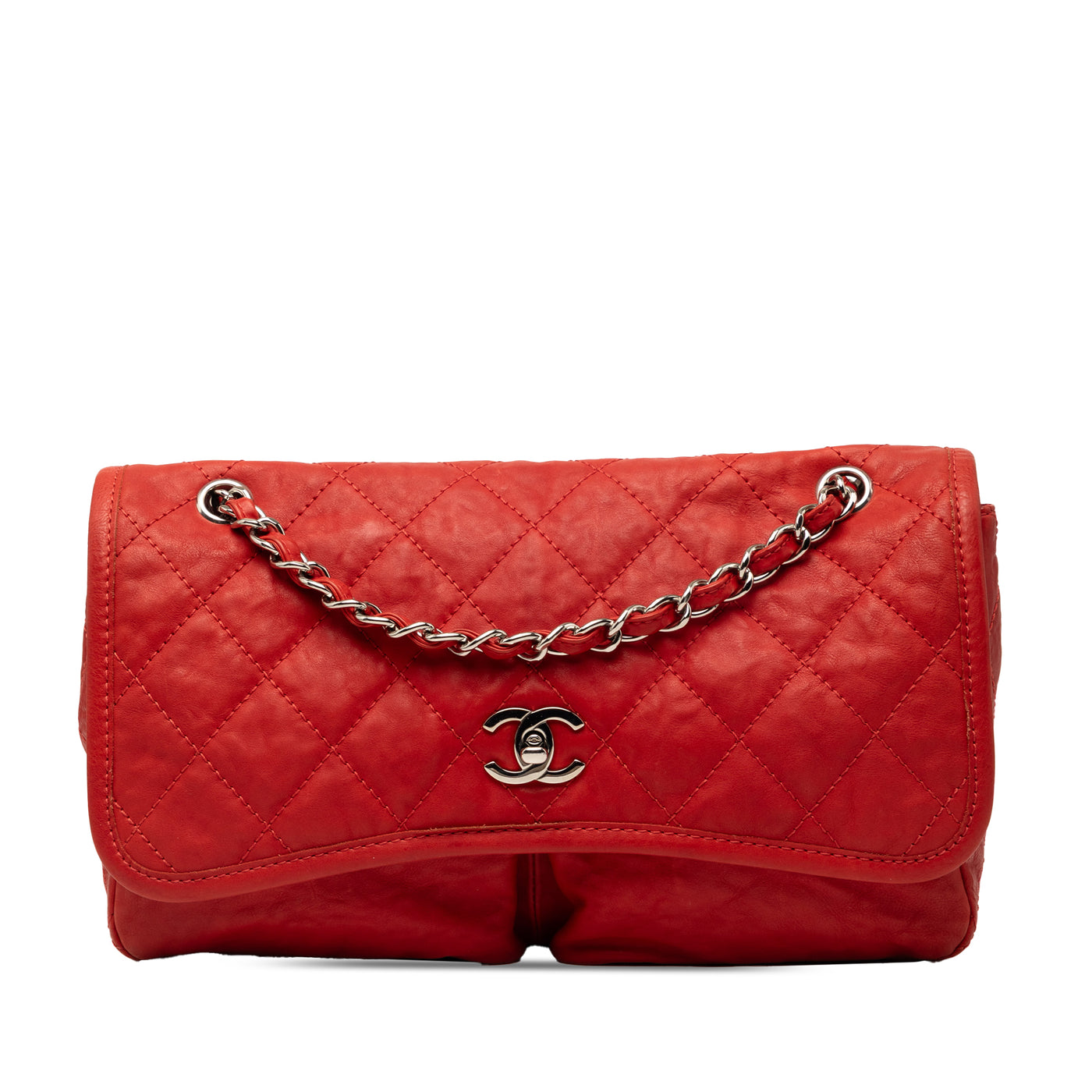 Medium Grained Calfskin Natural Beauty Flap - Image 1