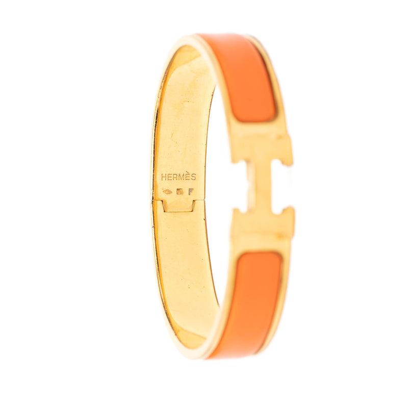 Narrow Enamel Clic H Bracelet PM - Image 4