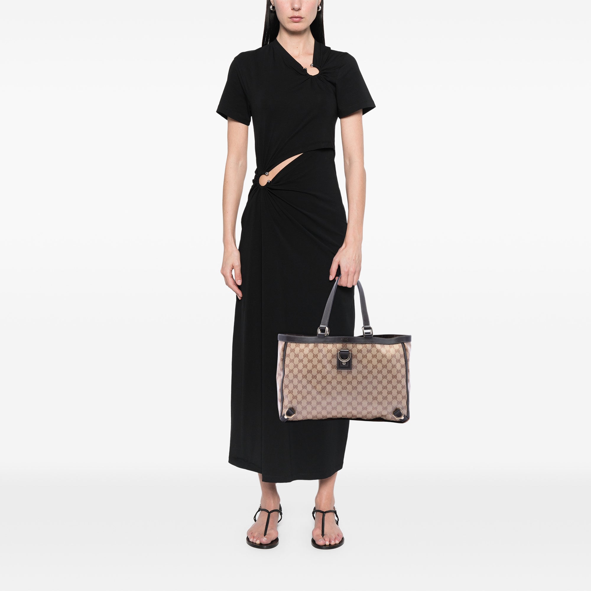 GG Crystal Abbey D Ring Tote - Image 6