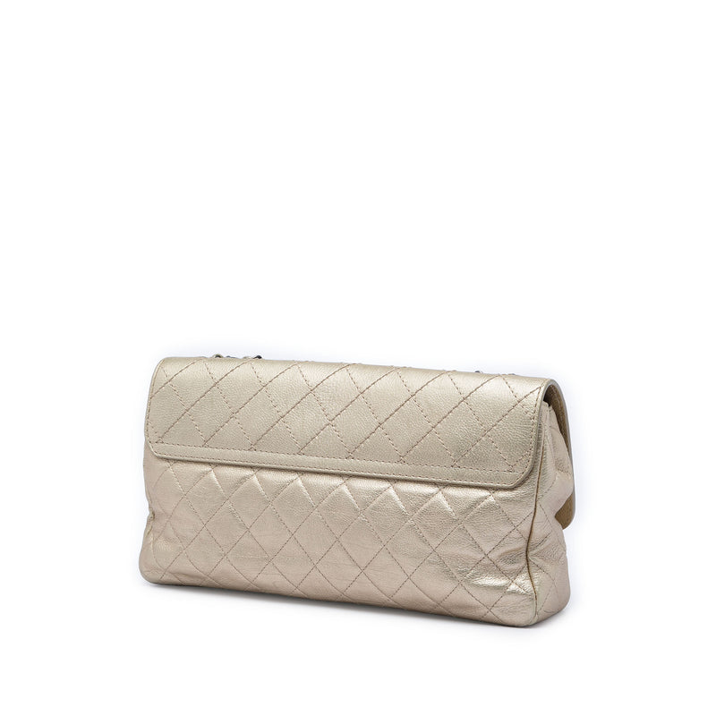 Paris Dubai Metallic Calfskin Flap - Image 2