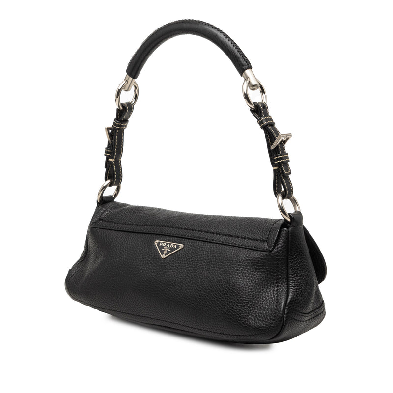 Vitello Daino Flap Shoulder Bag - Image 2