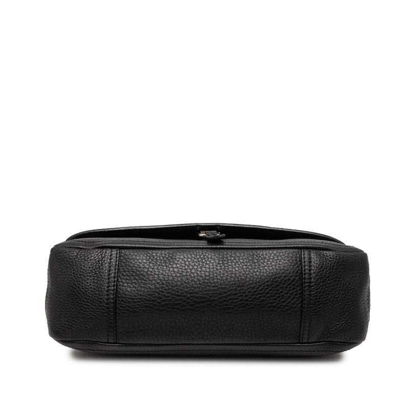 Vitello Daino Flap Shoulder Bag - Image 3