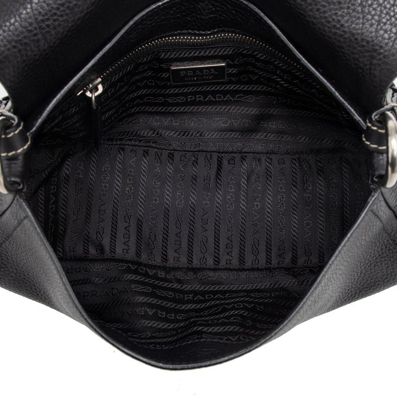 Vitello Daino Flap Shoulder Bag - Image 4