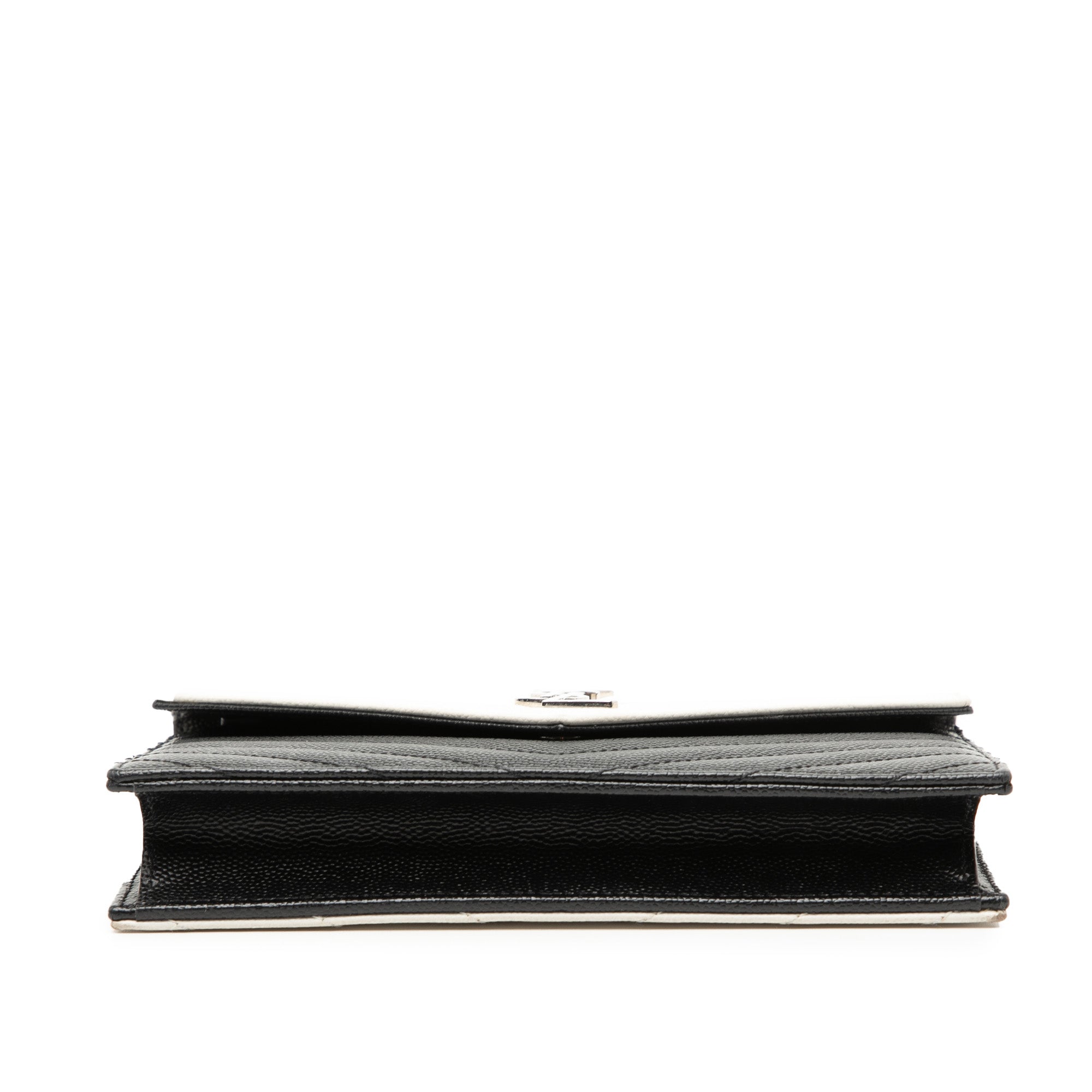 Bicolor Grain De Poudre Cassandre Envelope Chain Wallet - Image 3