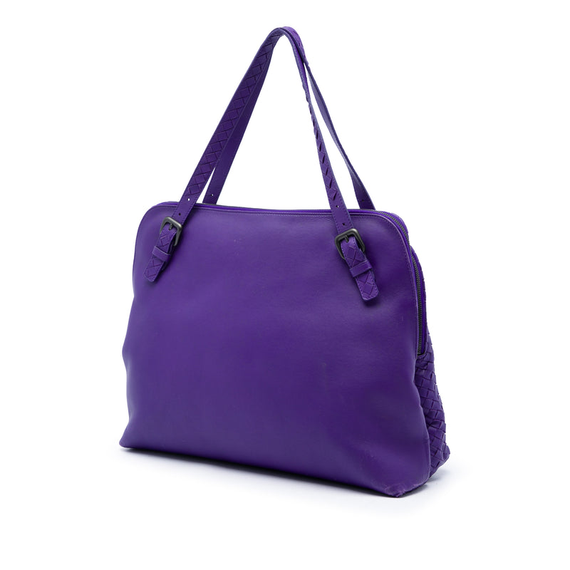 Nappa Intrecciato Double Zip Tote - Image 2