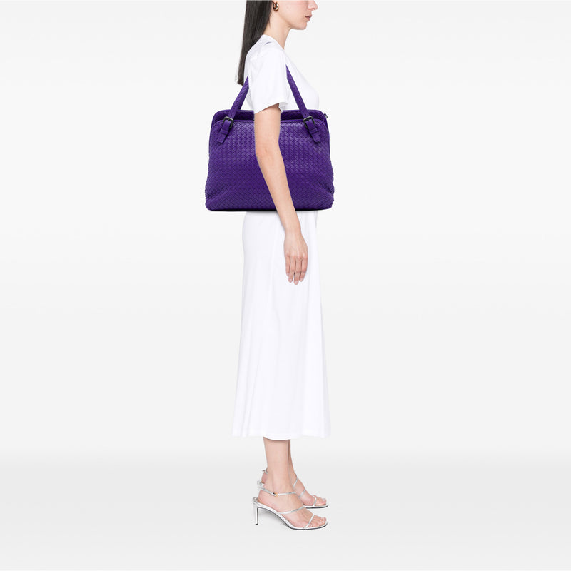 Nappa Intrecciato Double Zip Tote - Image 5
