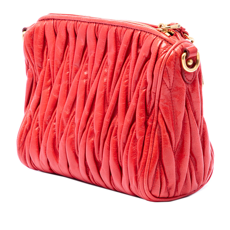 Matelasse Leather Shoulder Bag - Image 2