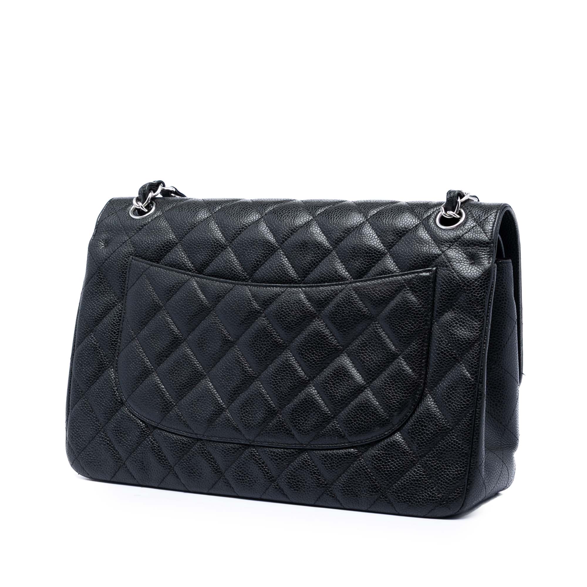 Jumbo Classic Caviar Double Flap - Image 2