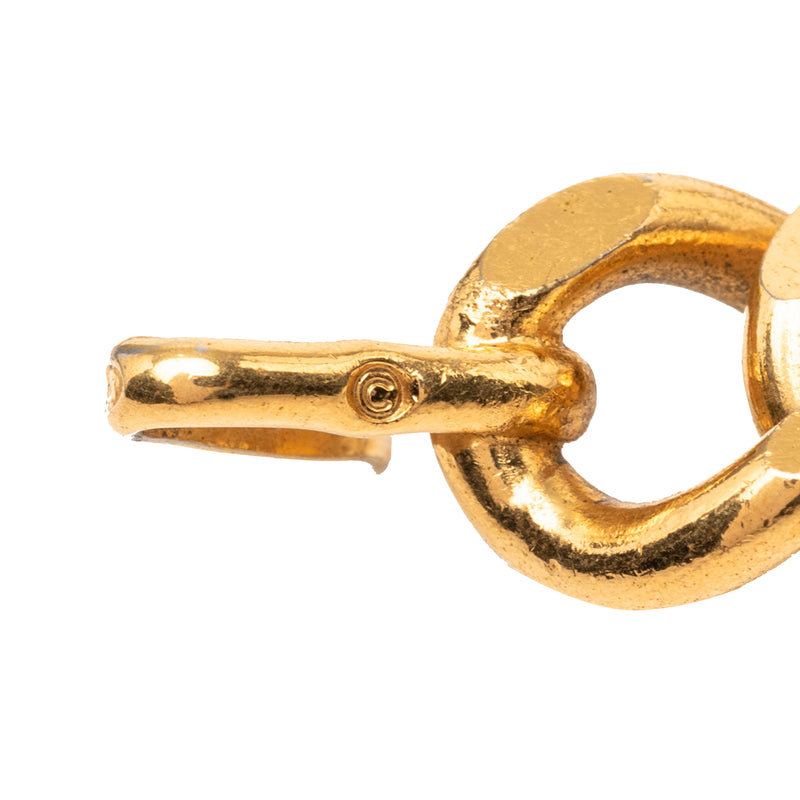 CC Gold Plated 31 Rue Cambon Medallion Chain Belt - Image 5