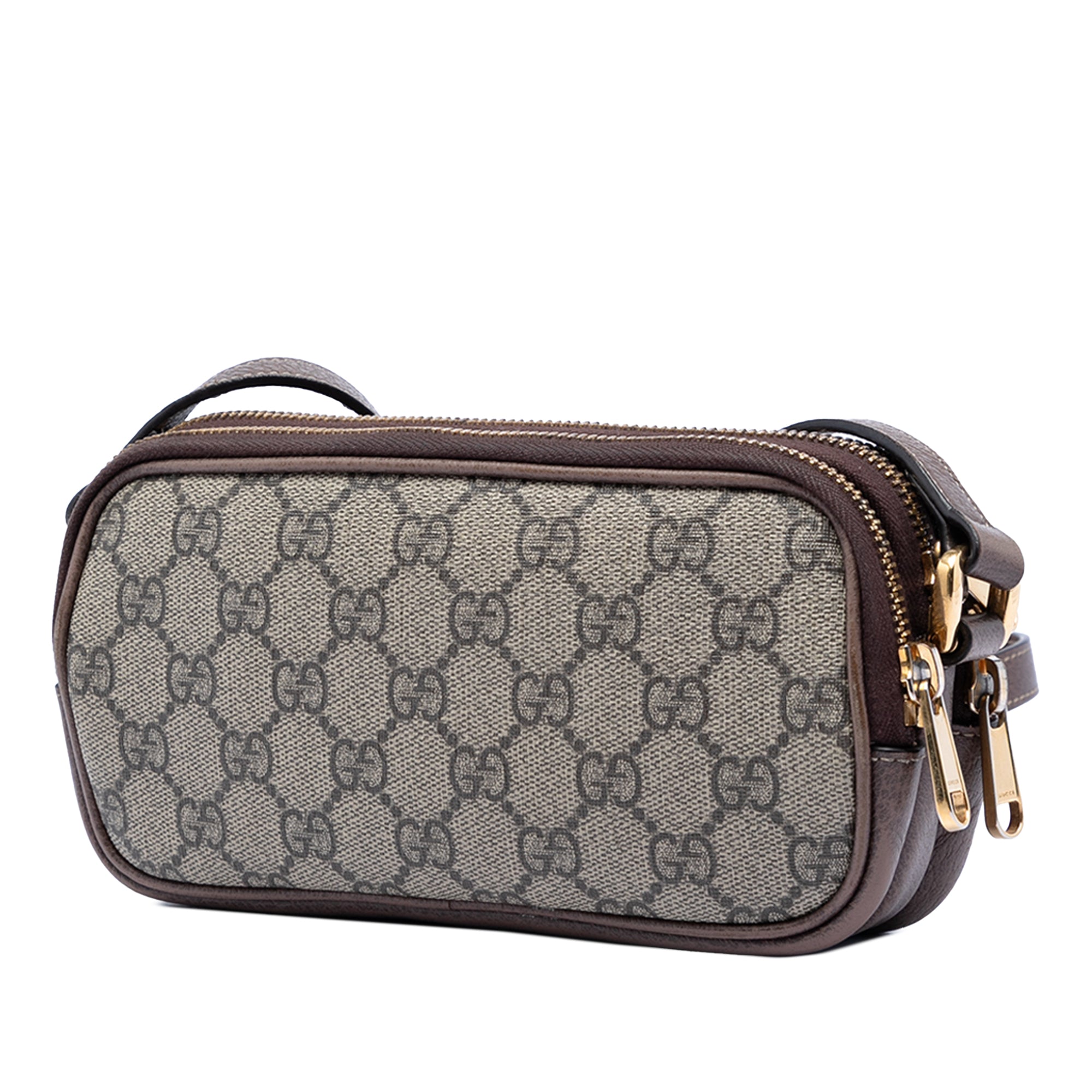 Mini GG Supreme Web Ophidia Triple Zip Crossbody - Image 2