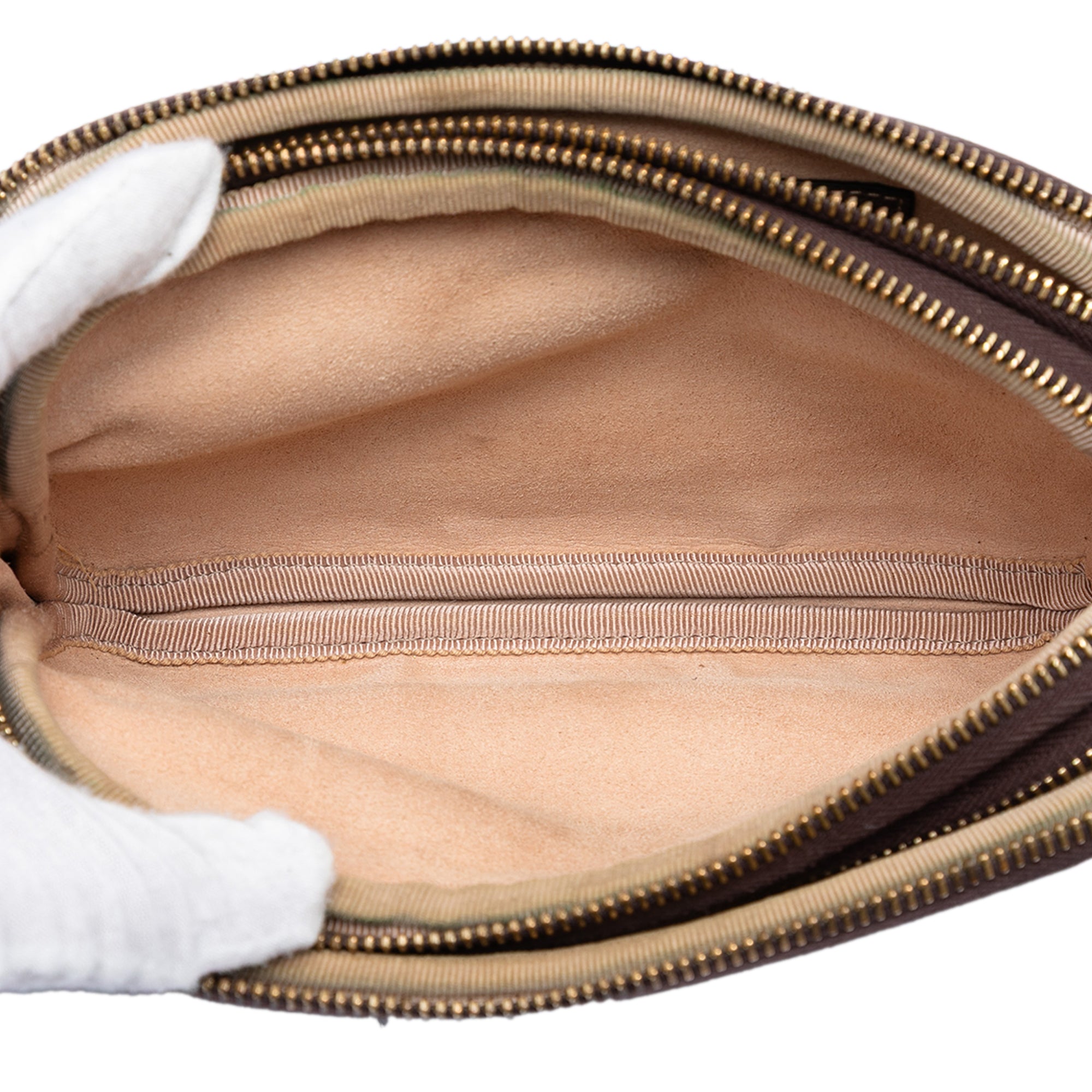 Mini GG Supreme Web Ophidia Triple Zip Crossbody - Image 4