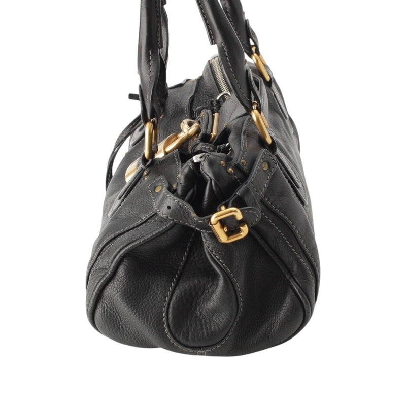 Leather Paddington Handbag - Image 3