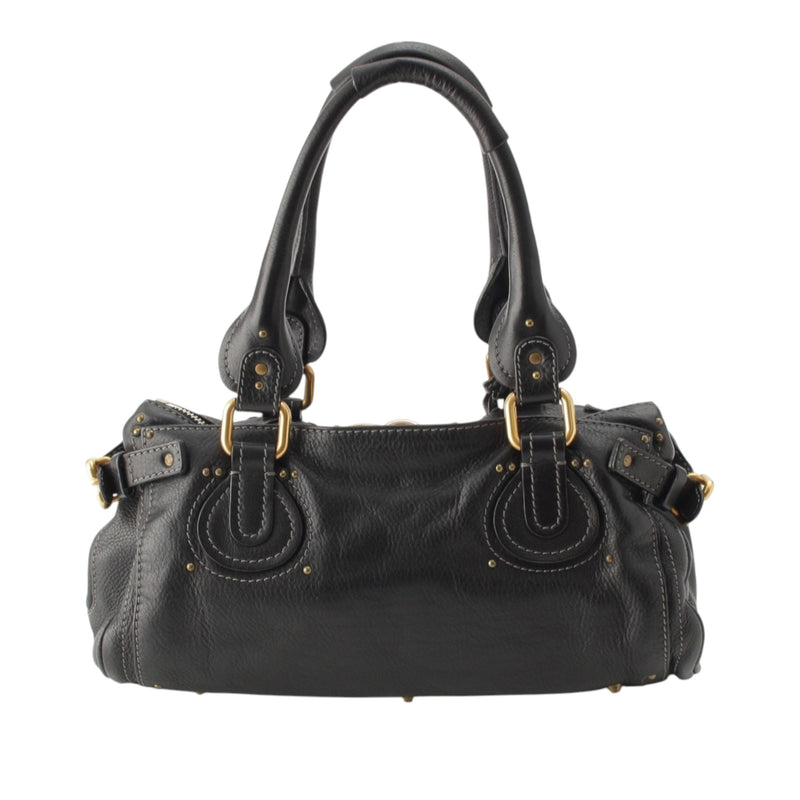 Leather Paddington Handbag - Image 4
