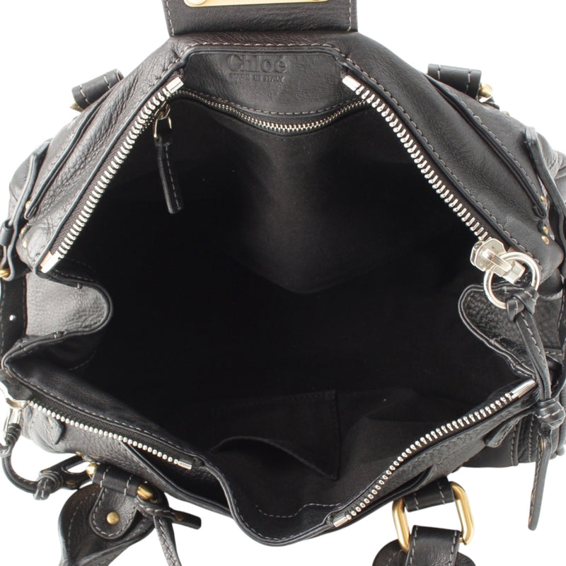 Leather Paddington Handbag - Image 6