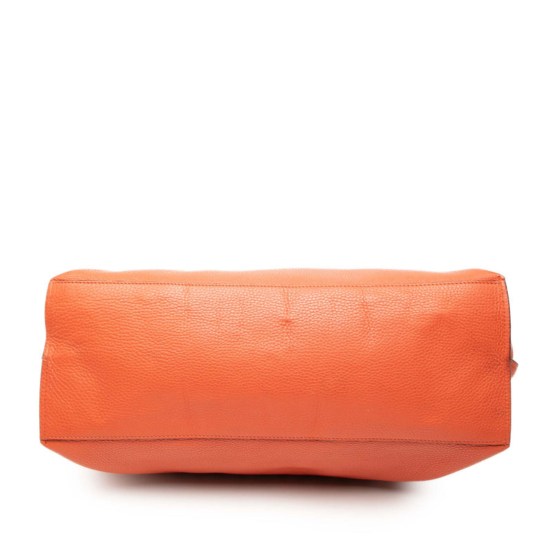 Large Calfskin Bamboo Daily Satchel - Image 3