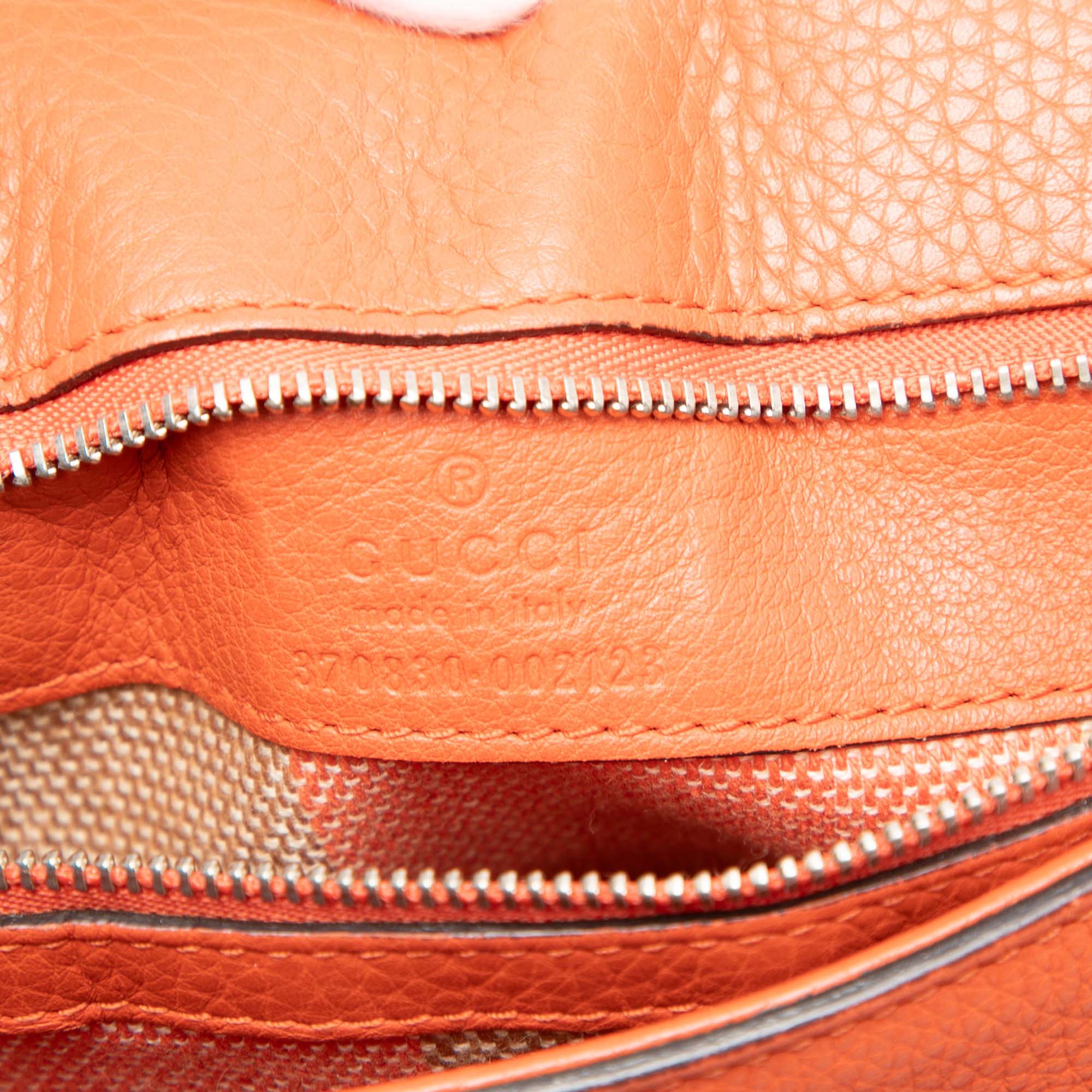 Large Calfskin Bamboo Daily Satchel - Image 5