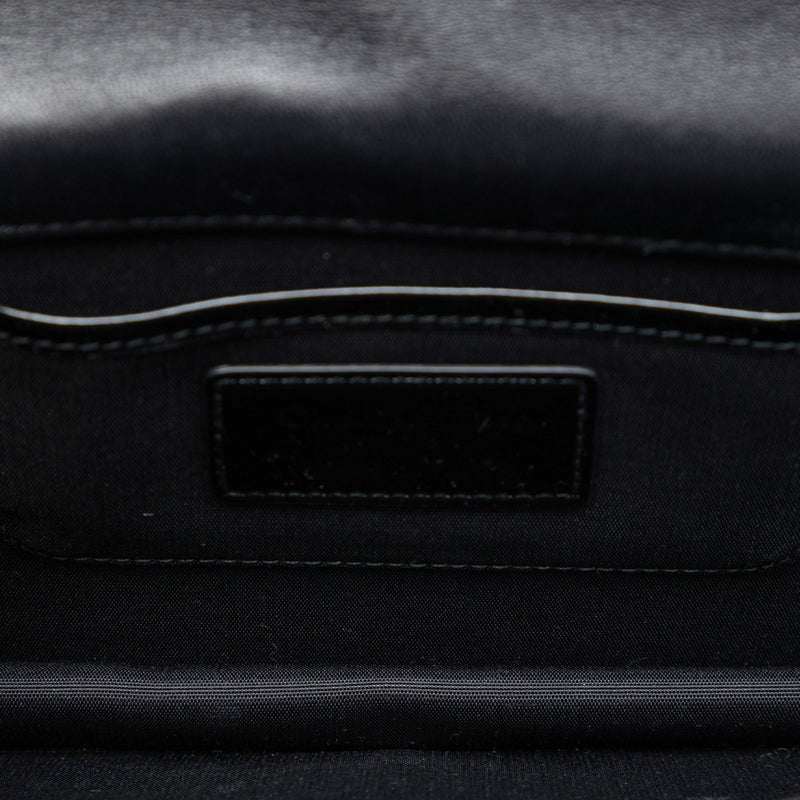 Patent Cannage Lady Dior Clutch with Chain - Image 4