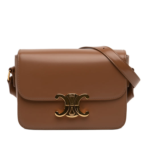Teen Shiny Calfskin Triomphe Crossbody - Image 1