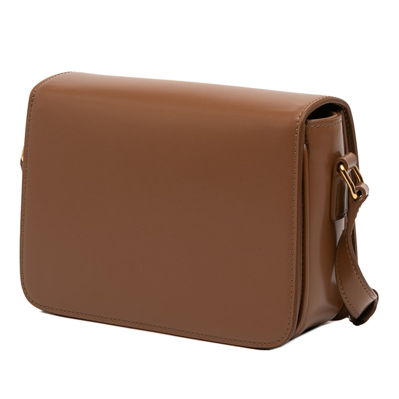 Teen Shiny Calfskin Triomphe Crossbody - Image 2
